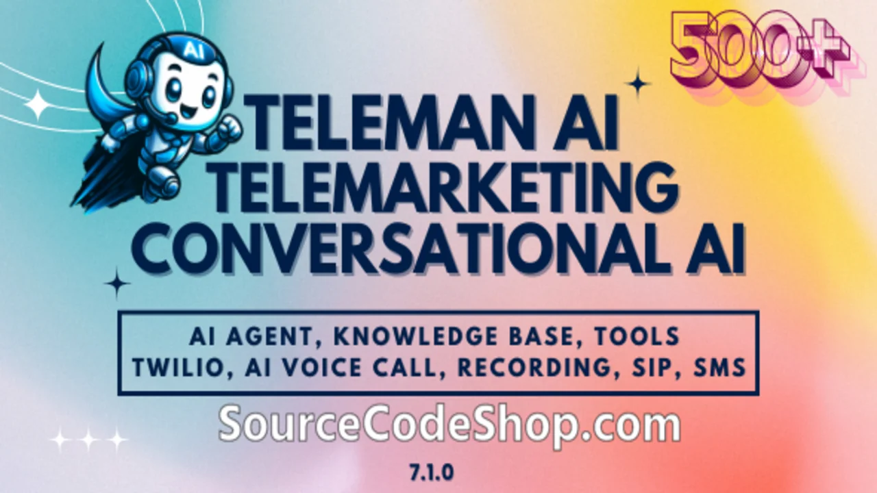 Teleman Telemarketing & Voice Calling SaaS Application Free Download