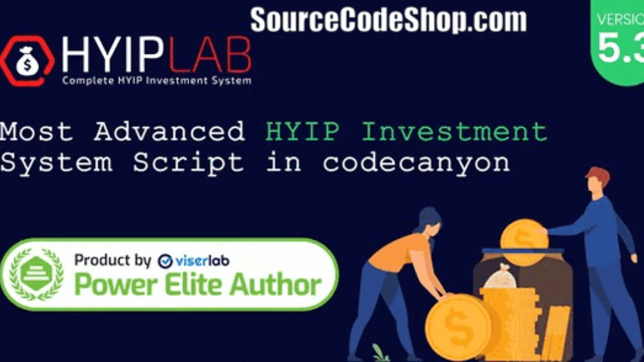 HYIPLAB v5.12 Nulled | Complete HYIP Investment System PHP Script Free Download