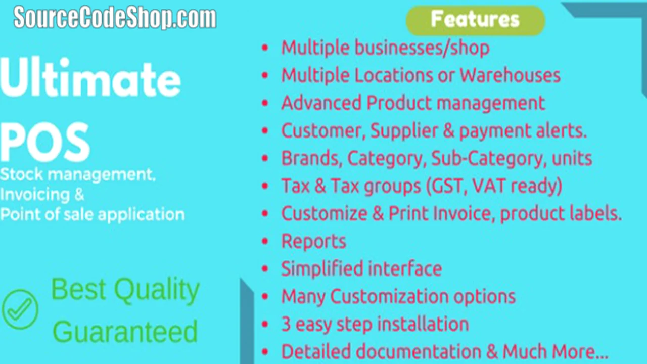 Complete Business Command Center: Advanced Point of Sale and Inventory Management Suite
