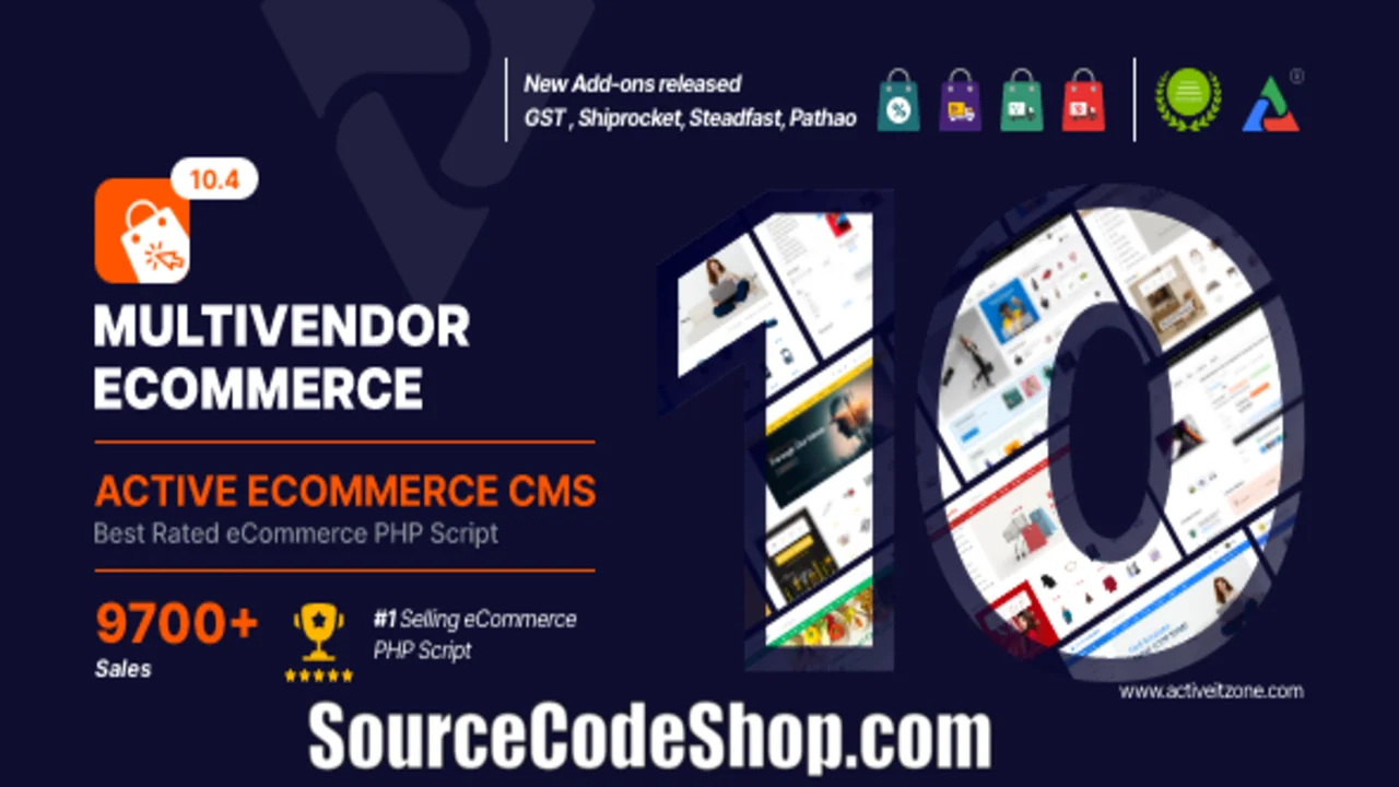 Active eCommerce CMS v10.4.0 Nulled + All Addons
